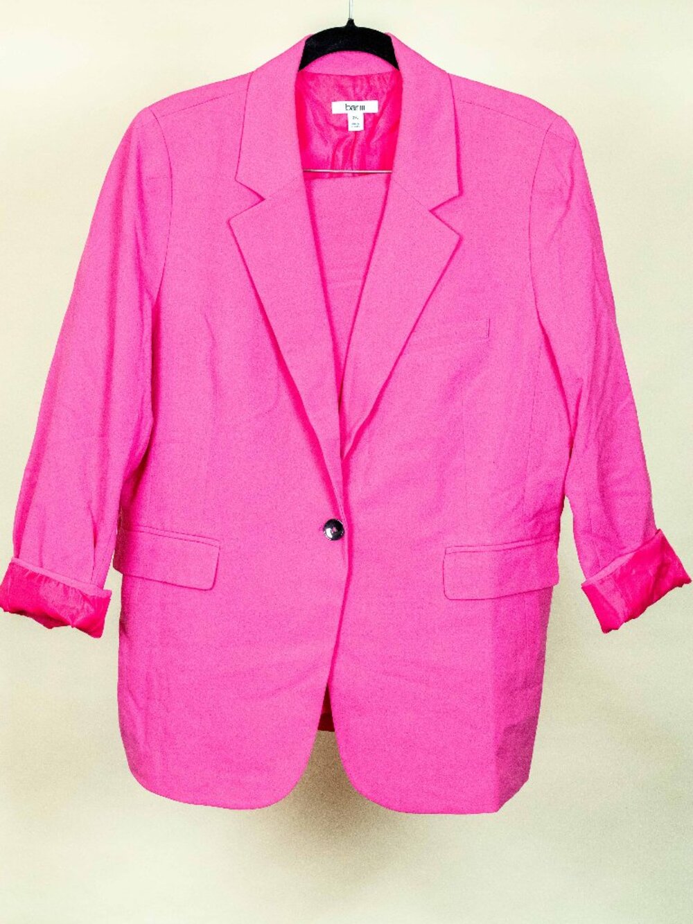 Bar III Barbie Pink Business Suit